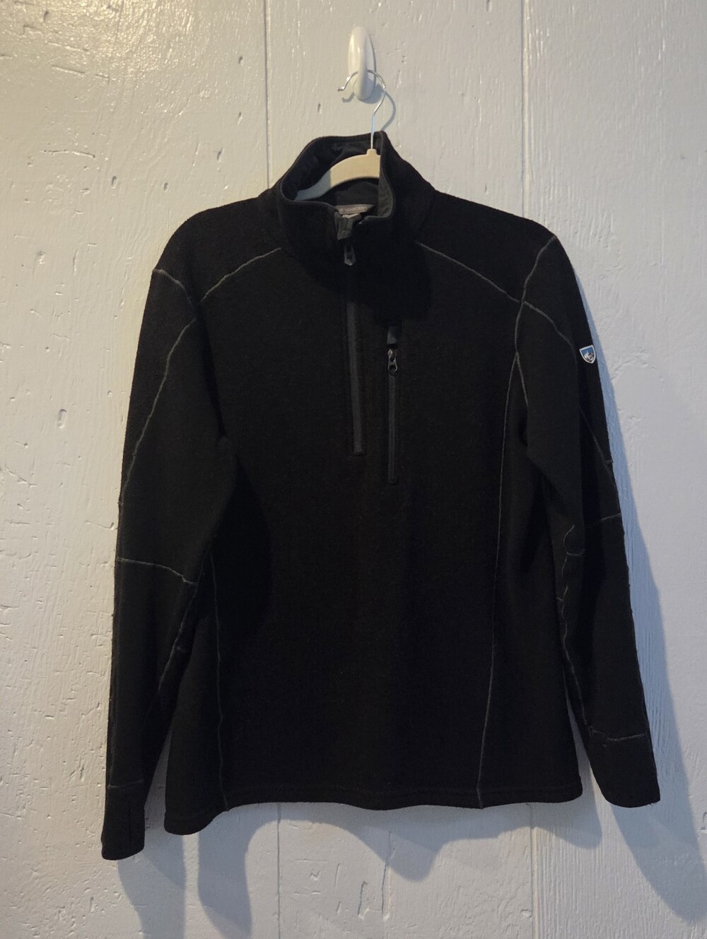 Kuhl Men's Black Quarter-Zip Pullover